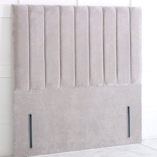 Lined Floor Standing Headboard